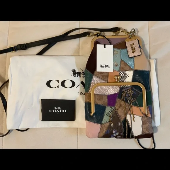 Coach 1941 patchwork crossbody leather bag - Picture 4 of 5